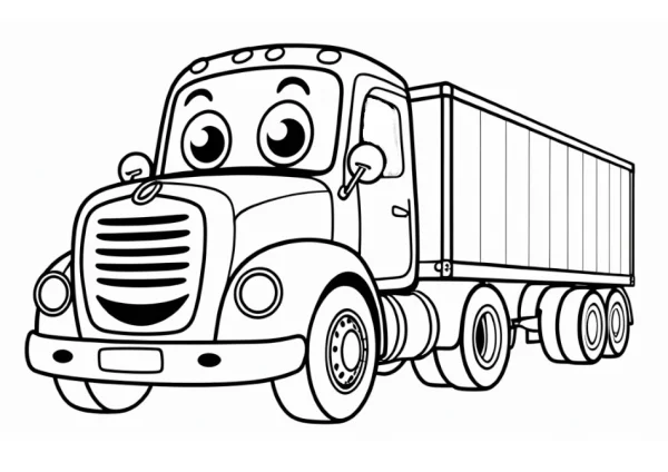 Misi kamion - kifestő