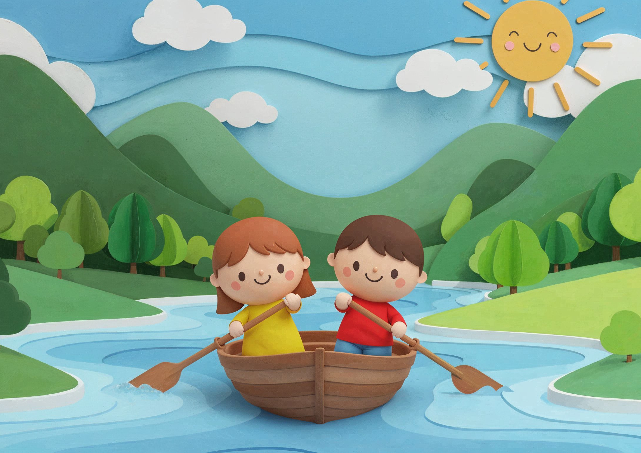 Húzd, húzd a hajót – gyerekdal poszter