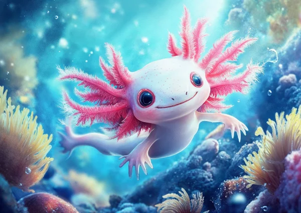 Axolotl a Vizimanó