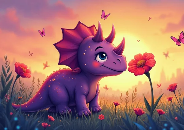 Triceratops poszter