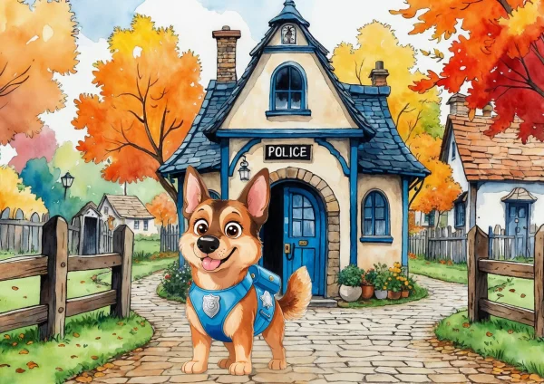 Szimat a nyomkereső kutya - poszter