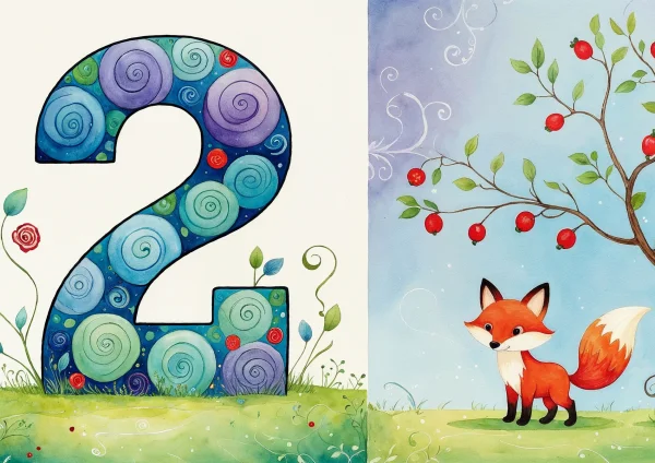 Kettes szám poszter