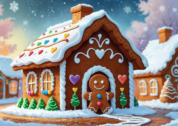 Mézeskalácsház - poszter