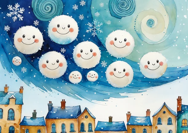 Hógolyók - poszter