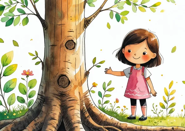 Szeresd a fát – kifestő