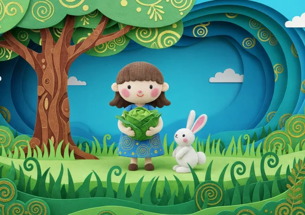 Nyuszi és káposzta