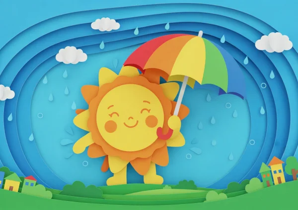 Esik eső süt a nap