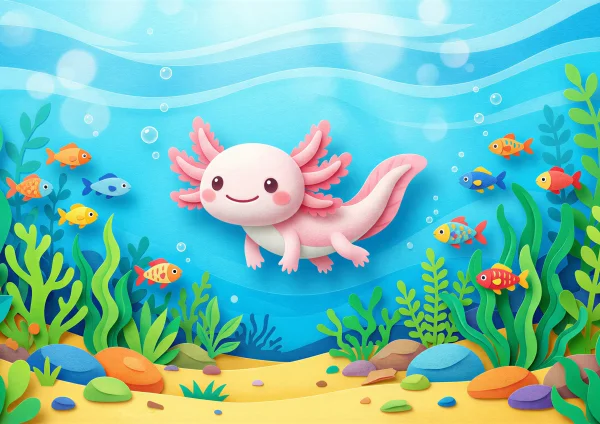 Axolotl poszter